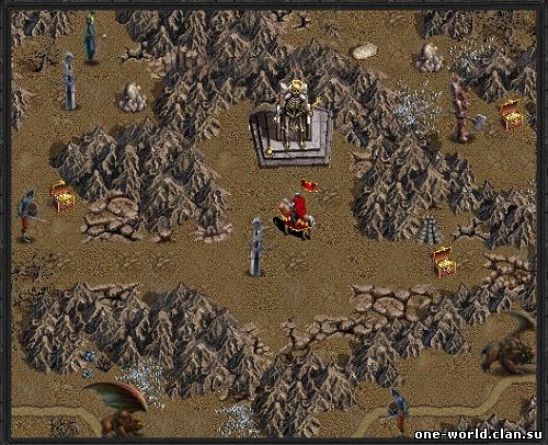 Подземелье Скелетов - игра One World